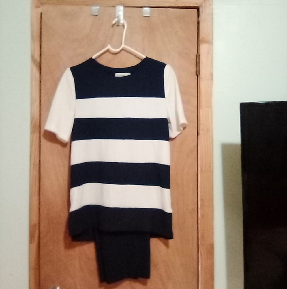 Women's  2 piece pant set - size petite/S -90's